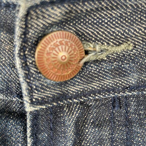 XRAY Jeans Mens Size 38 Straight Leather Stud Pocket Accent XY - Picture 8 of 12